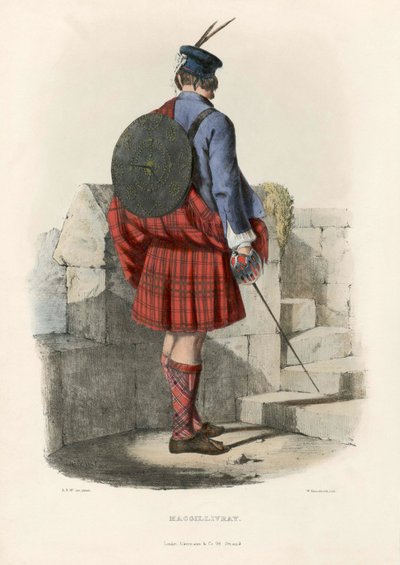 Macgillivray, de The Clans of the Scottish Highlands, pub. 1845 de Robert Ronald McIan